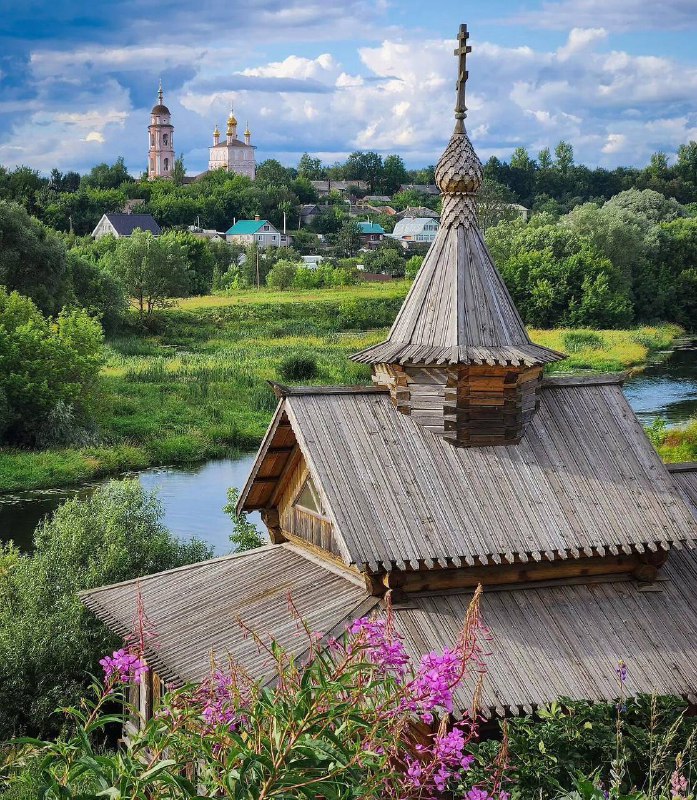 Боровск - это невероятно живописные пейзажи